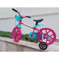Bicicleta Infantil Bandeirantes Aro 14 Sweet Game comprar usado  Brasil 