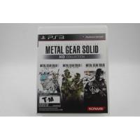 Jogo Ps3 - Metal Gear Solid Hd Collection (1) comprar usado  Brasil 