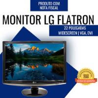 Monitor LG 22 Polegadas Widescreen Vga Dvi C/ Garantia E Nf, usado comprar usado  Brasil 