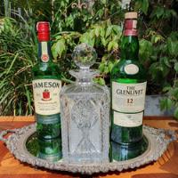 Usado, Garrafa Cristal Baccarat Whisky Quadrada Antiga Portofino74  comprar usado  Brasil 