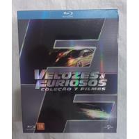 Box Blu-ray Velozes E Furiosos Coleção 7 Filmes - 7 Discos comprar usado  Brasil 