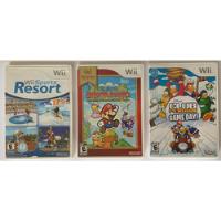 Super Paper Mario, Wii Sports Resort E Club Penguin Game Day comprar usado  Brasil 