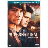 Box 5 Dvds Supernatural Terceira Temporada 3 Completa comprar usado  Brasil 