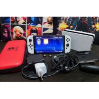 Nintendo Switch Oled Desbloqueado + Case - Top!  comprar usado  Brasil 