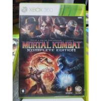 Mortal Kombat Complete Edition Xbox 360 Mídia Física  comprar usado  Brasil 
