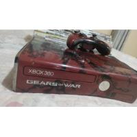 Microsoft Xbox 360 Slim 250gb Gears Of War 3 Limited Collector's Edition Cor  Vermelho E Preto comprar usado  Brasil 
