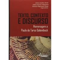 Livro Texto Contexto E Discurso - Letícia Jovelina Storto [2014] comprar usado  Brasil 