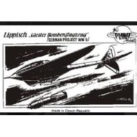 Avião Bombardeiro Lippisch Glider - 1:48 - Planet Models #21, usado comprar usado  Brasil 
