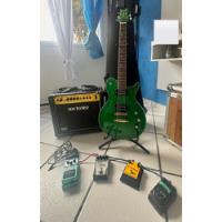 Guitarra Phoenix Les Paul + Set De Pedais + Amp Meteoro comprar usado  Brasil 