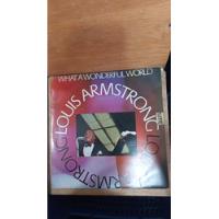 Lp Vinil Louis Armstrong What A Wonderful World (excelente) comprar usado  Brasil 