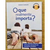 Livro O Que Realmente Importa? - Audiobook Mp3 - Anderson Cavalcante [2005] comprar usado  Brasil 