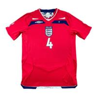 Camisa Seleção Inglaterra 2008 2010 Away #4 Gerrard Tam P  comprar usado  Brasil 