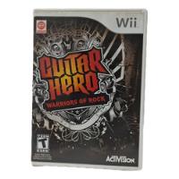 Wii Guitar Hero Warriors Of Rock Orig Usado Mídia Física  comprar usado  Brasil 