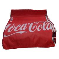 Usado, Mochila Bolsa De Nylon Saco Coca Cola Original Vermelho comprar usado  Brasil 