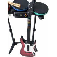 Kit Bateria E Guitarra Guitar Hero Original Xbox 360 Sem Fio comprar usado  Brasil 