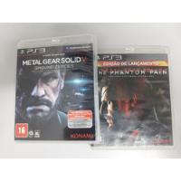 Metal Gear Solid V Ground Zeroes E Phantom Pain Ps3 Físicos, usado comprar usado  Brasil 
