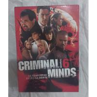Dvd Criminal Minds 6º Temporada - Box 6 Discos comprar usado  Brasil 
