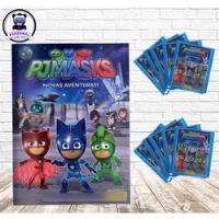 Álbum De Figurinhas Ilustrado Pj Mask + 10 Envelopes comprar usado  Brasil 