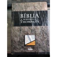 Usado, Bíblia De Referência Thompson Cinza -estudo Cadeia Temática comprar usado  Brasil 
