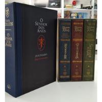 Usado, Livro O Senhor Dos Anéis Volume Único - Edição Comemorativa + Box Trilogia O Senhor Dos Anéis - J.r.r Tolkien [2001] comprar usado  Brasil 