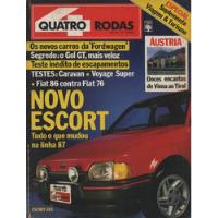 Quatro Rodas Nº313 Escort Xr3 Caravan Vw Voyage Fiat 147 comprar usado  Brasil 