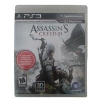 Assassin's Creed Iii (ps3) Midia Fisica , usado comprar usado  Brasil 