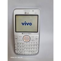 Usado, LG C397 Usado Dual Sim Desbloqueado Branco Top!! comprar usado  Brasil 