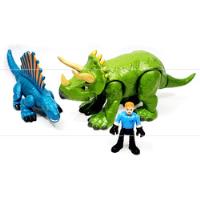 Imaginext Jurassic Triceratops Dinossauro Mattel comprar usado  Brasil 