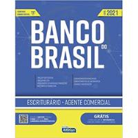 Livro Apostila Banco Do Brasil - Escriturário - Agente Comercial / Edital 2021 - Editora Alfacon [2021] comprar usado  Brasil 