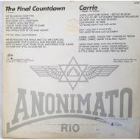 Lp Disco Europe - The Final Countdown / Carrie comprar usado  Brasil 