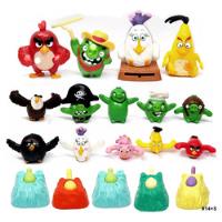 14 Bonecos E  5 Lançadores Angry Birds Mc Donalds Matilde #3 comprar usado  Brasil 