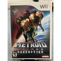 Jogo Wii Metroid Prime 3 Corrupition comprar usado  Brasil 
