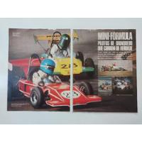 Mini-fórmula Fapinha, Brm - Recorte De Revista Anos 70 comprar usado  Brasil 