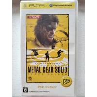 Metal Gear Solid Peace Walker Psp Original Umd Físico Jpn, usado comprar usado  Brasil 