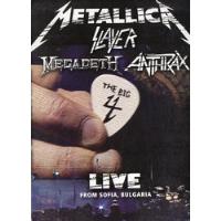 Dvd The Big 4 - Metallica Slayer Megadeth Anthrax Live Sofia comprar usado  Brasil 