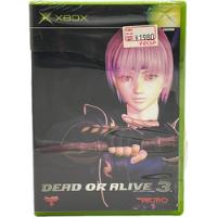 Dead Or Alive 3 - Xbox Classic Japones - Lacrado  comprar usado  Brasil 
