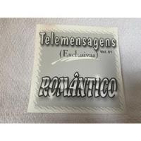Cd - Telemensagens Exclusivas - Vol. 1  - Romantico, usado comprar usado  Brasil 