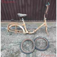 Bicicleta Graziella Dobrável Antiga Aro 16 Tipo Berlineta , usado comprar usado  Brasil 
