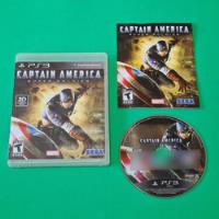 Usado, Captain America Super Soldier Ps3 - Mídia Física Completo comprar usado  Brasil 