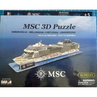 Msc Grandiosa - 3d Puzzle comprar usado  Brasil 