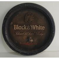 Tampa De Barril Placa Decor Whisky Black & White Alto Relevo comprar usado  Brasil 