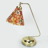 Luminária Abajur Antiga Anos 60 Lampião Metal Verde Dourado comprar usado  Brasil 