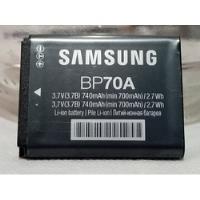 Bateria Câmeras Samsung Bp70-a comprar usado  Brasil 