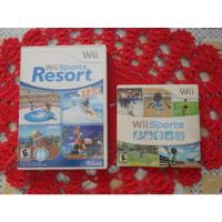 Usado, Wii Sports Resort + Wii Sports Wii Wiiu comprar usado  Brasil 
