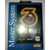 Mortal Kombat 3 Mk3 Tectoy Master System  comprar usado  Brasil 
