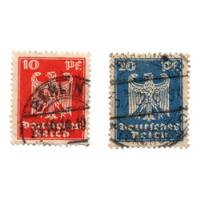 Usado, Selos Antigos Alemanha Deutshes Reich - Aguia Imperial 1924  comprar usado  Brasil 
