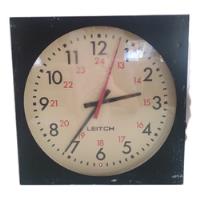 Relógio De Parede Grande Elétrico Leitch Ler Descrição  comprar usado  Brasil 
