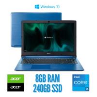Notebook Acer Aspire 3 Core I5-8250u - 8gb Ddr4 240ssd - W10, usado comprar usado  Brasil 