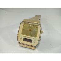 Relógio Orient Quartz Alarm Chronograph Antigo Vintage Ler , usado comprar usado  Brasil 