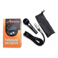 Microfone Austin 4h-02 Profissional Dinâmico Karaokê comprar usado  Brasil 
